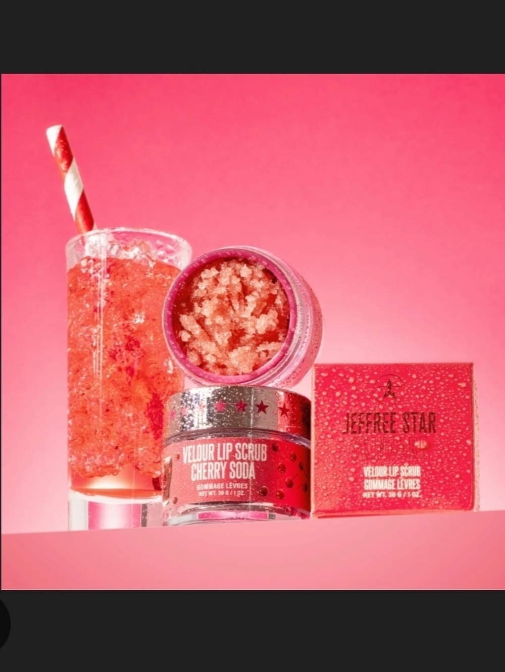 Jeffree Star Velour Lip Scrub - Cherry Soda